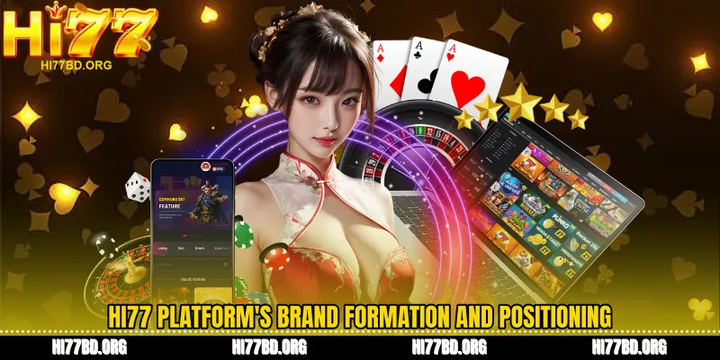 Hi77 platform's brand formation and positioning