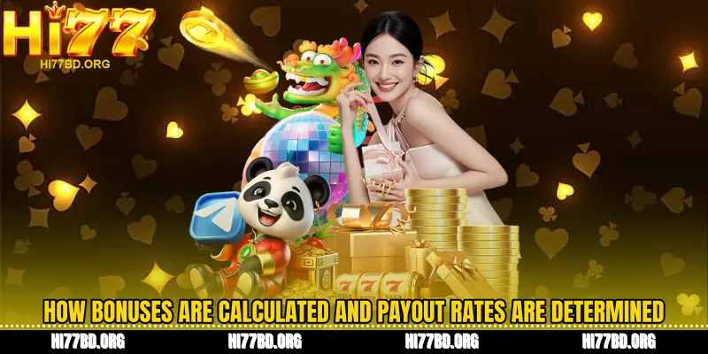 How bonuses are calculated and payout rates are determined