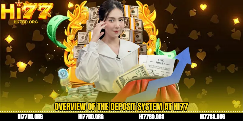Overview of the deposit system at Hi77