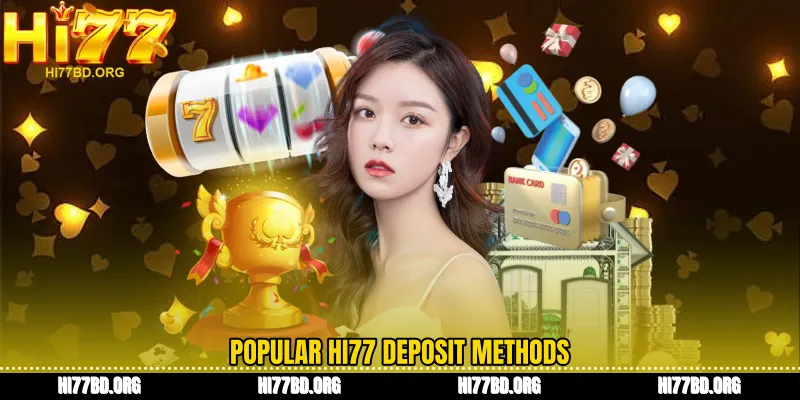 Popular Hi77 deposit methods